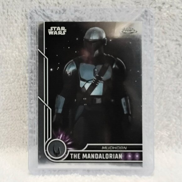 5/$20 Mint 2023.Topps Chrome The Mandalorian Star Wars Card 97!! - Picture 1 of 2